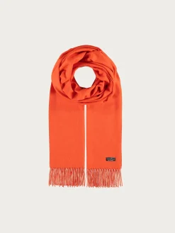 Breiter einfarbiger Cashmink Schal - Made in Germany