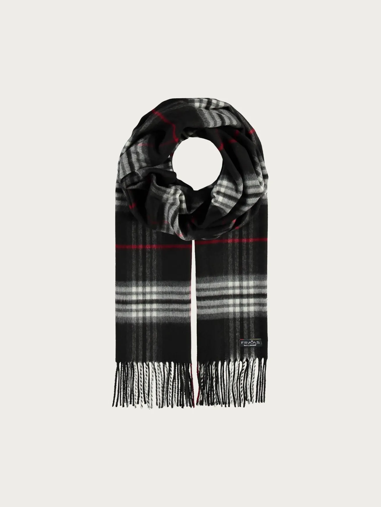 Cashmink-Schal mit FRAAS Plaid Karo - Made in Germany