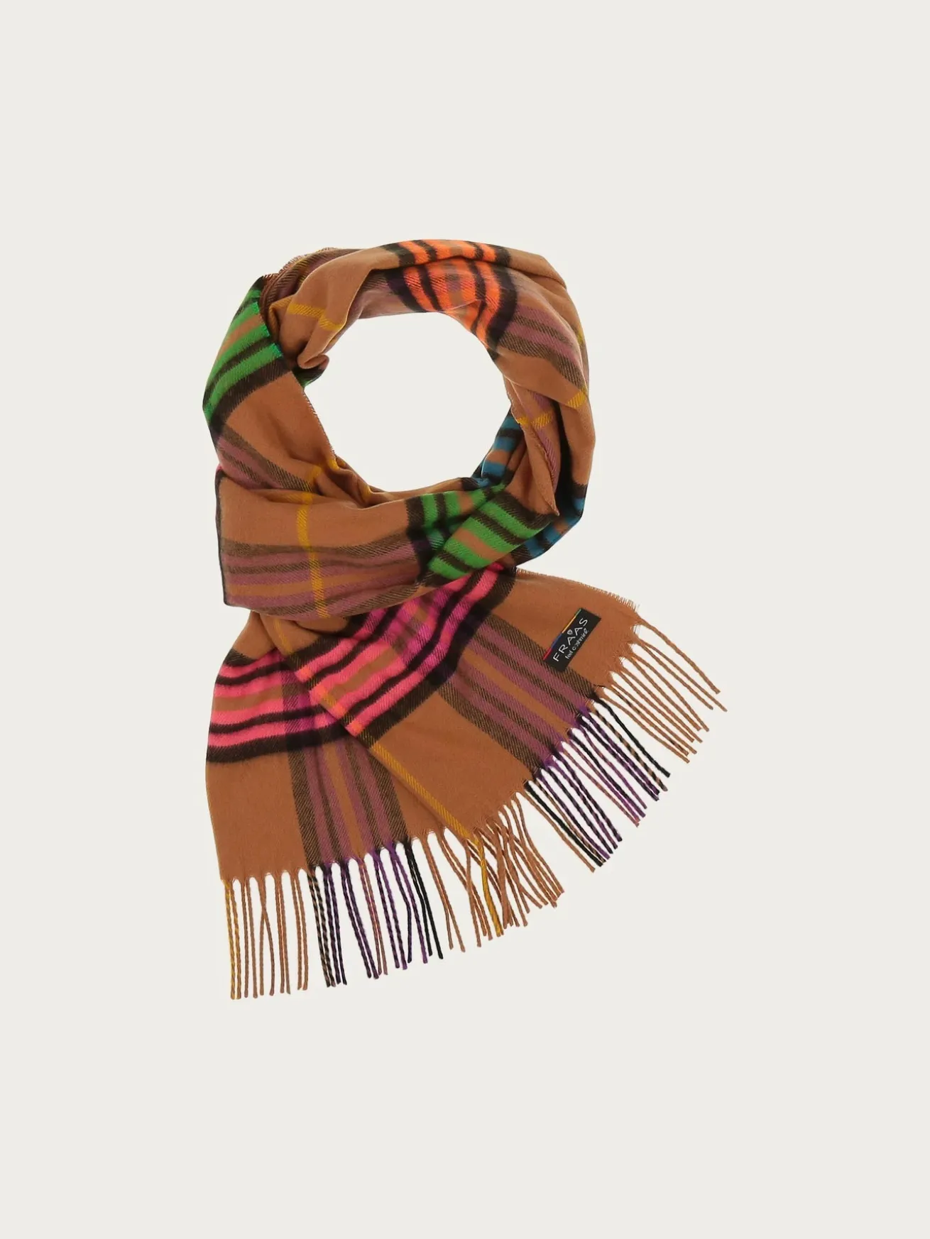 Cashmink-Schal mit FRAAS Plaid Karo - Made in Germany