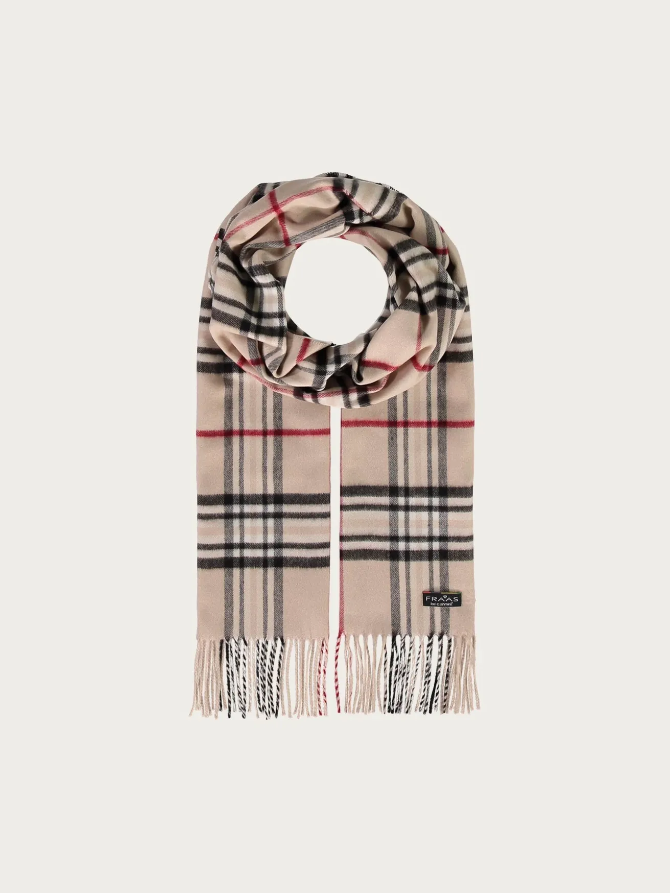 Cashmink-Schal mit FRAAS Plaid Karo - Made in Germany