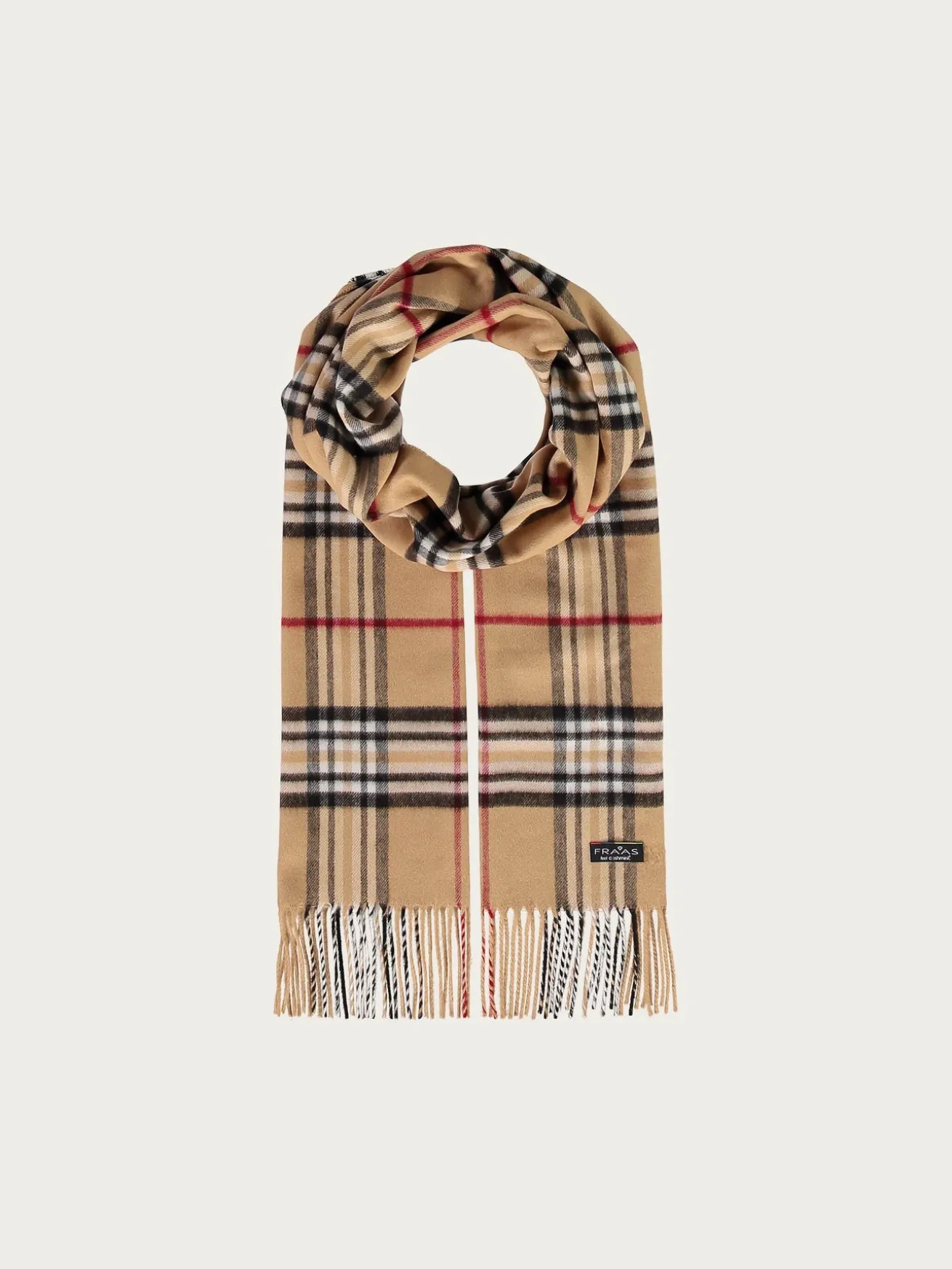 Cashmink-Schal mit FRAAS Plaid Karo - Made in Germany