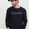 Einfarbige Baseballkappe mit gesticktem bugatti-Logo