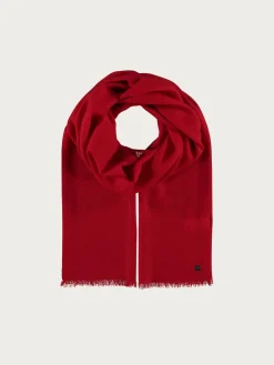 Einfarbige Pashmina aus reiner Wolle