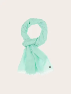 Einfarbige Pashmina aus reiner Wolle