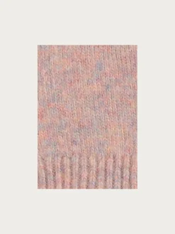 Einfarbige Strickhandschuhe in Wollmischung
