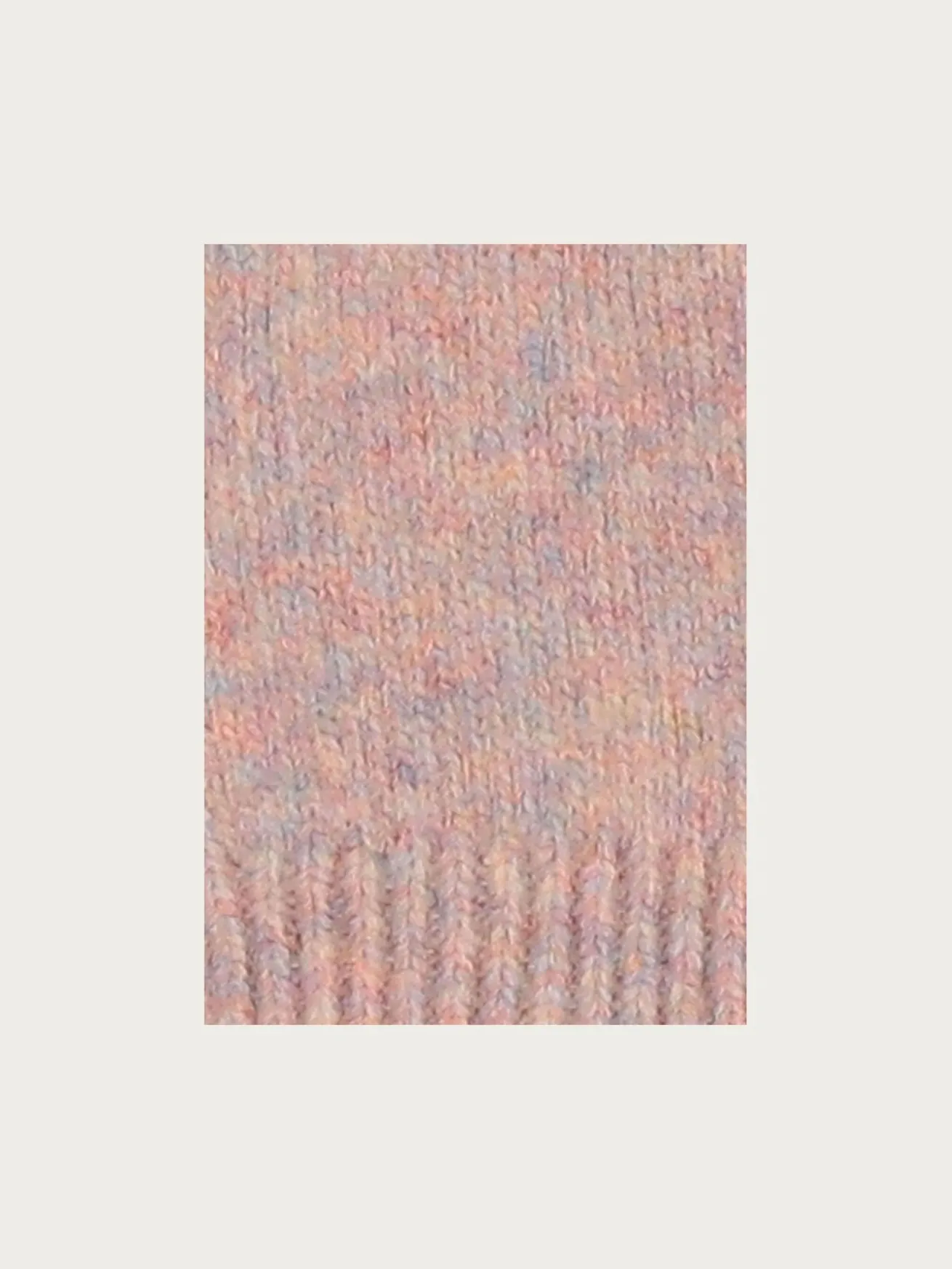 Einfarbige Strickhandschuhe in Wollmischung