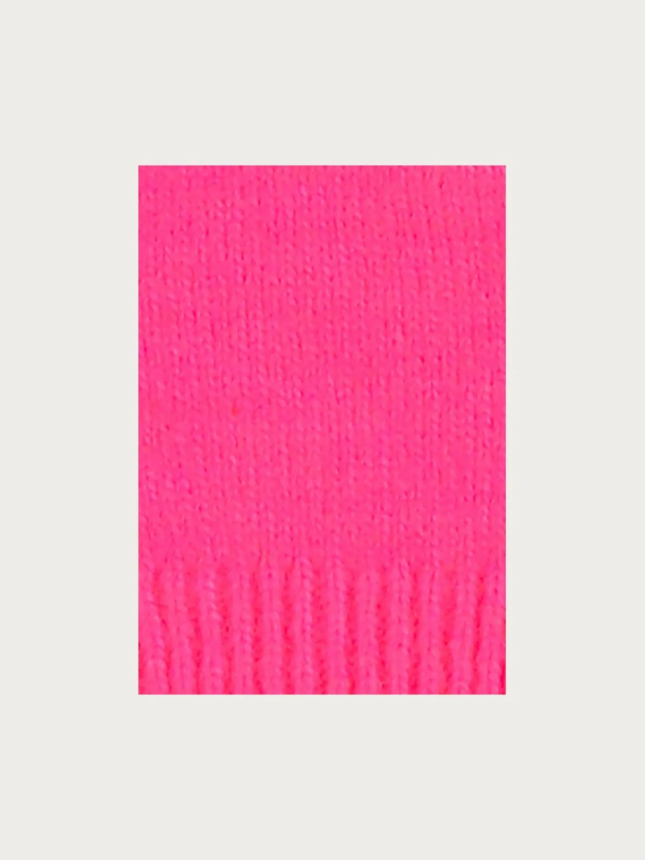 Einfarbige Strickhandschuhe in Wollmischung