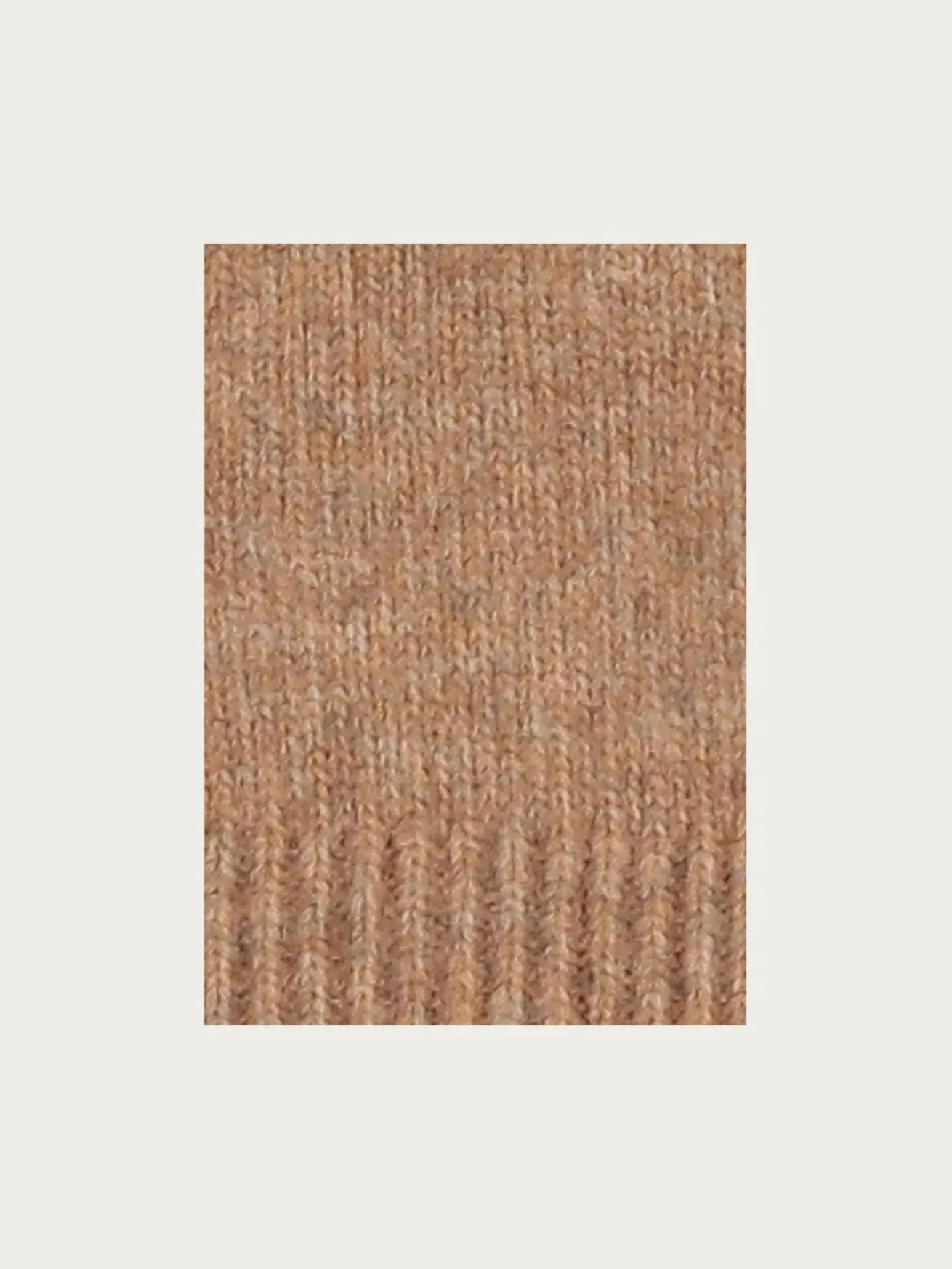 Einfarbige Strickhandschuhe in Wollmischung