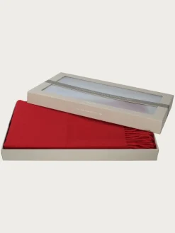 Einfarbiger Kaschmir-Schal in Geschenkbox