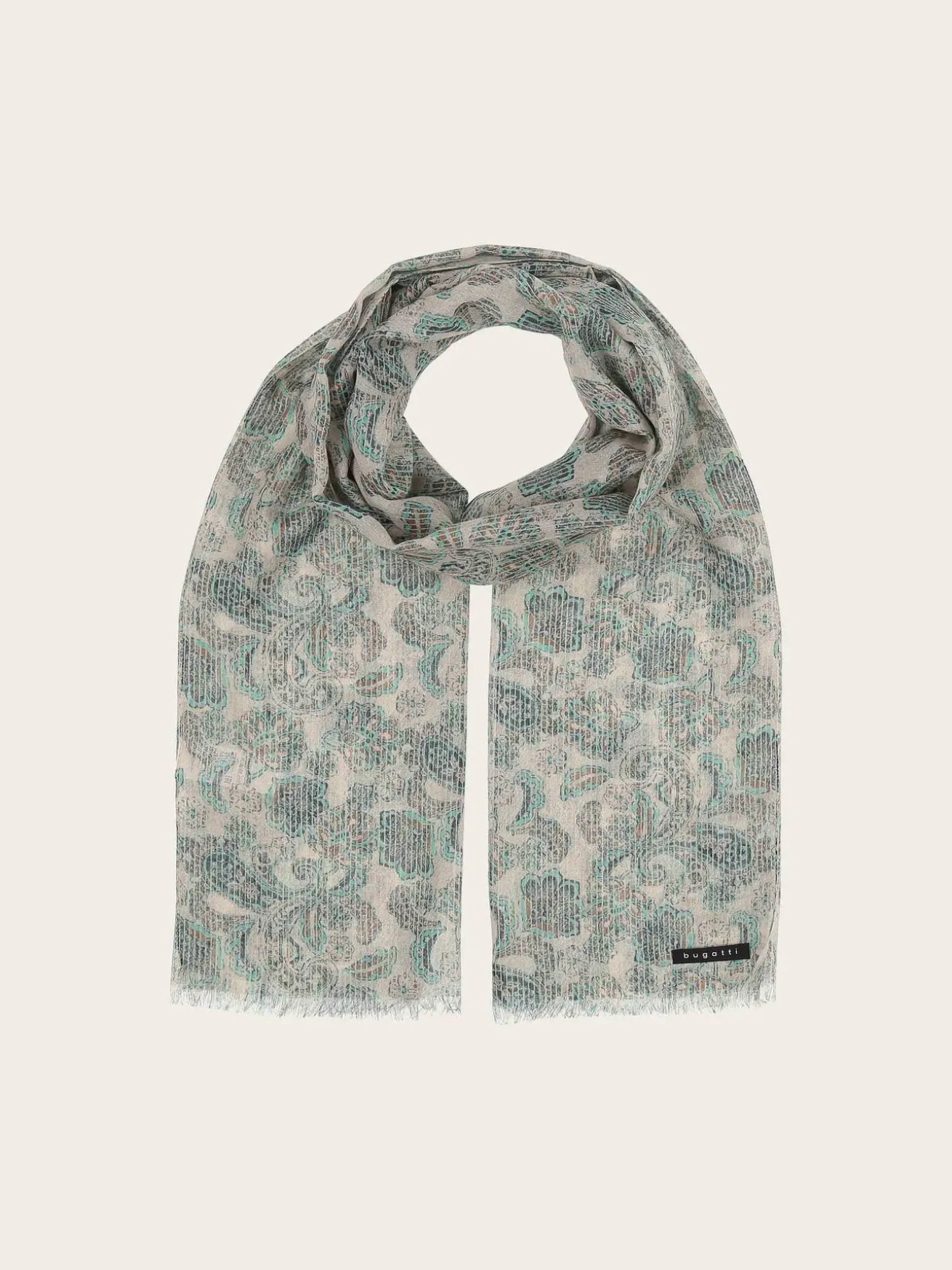 Elegante bugatti Stola mit Paisley Print in Modalmischung