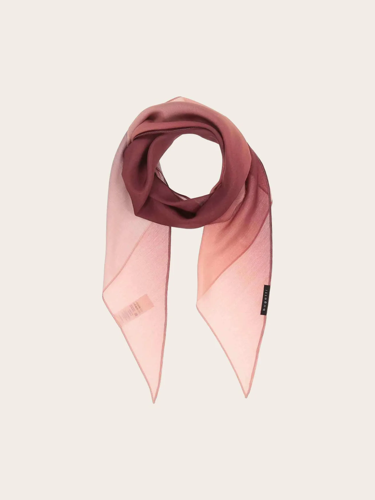 Elegantes bugatti Dreieckstuch mit Ombré-Effekt