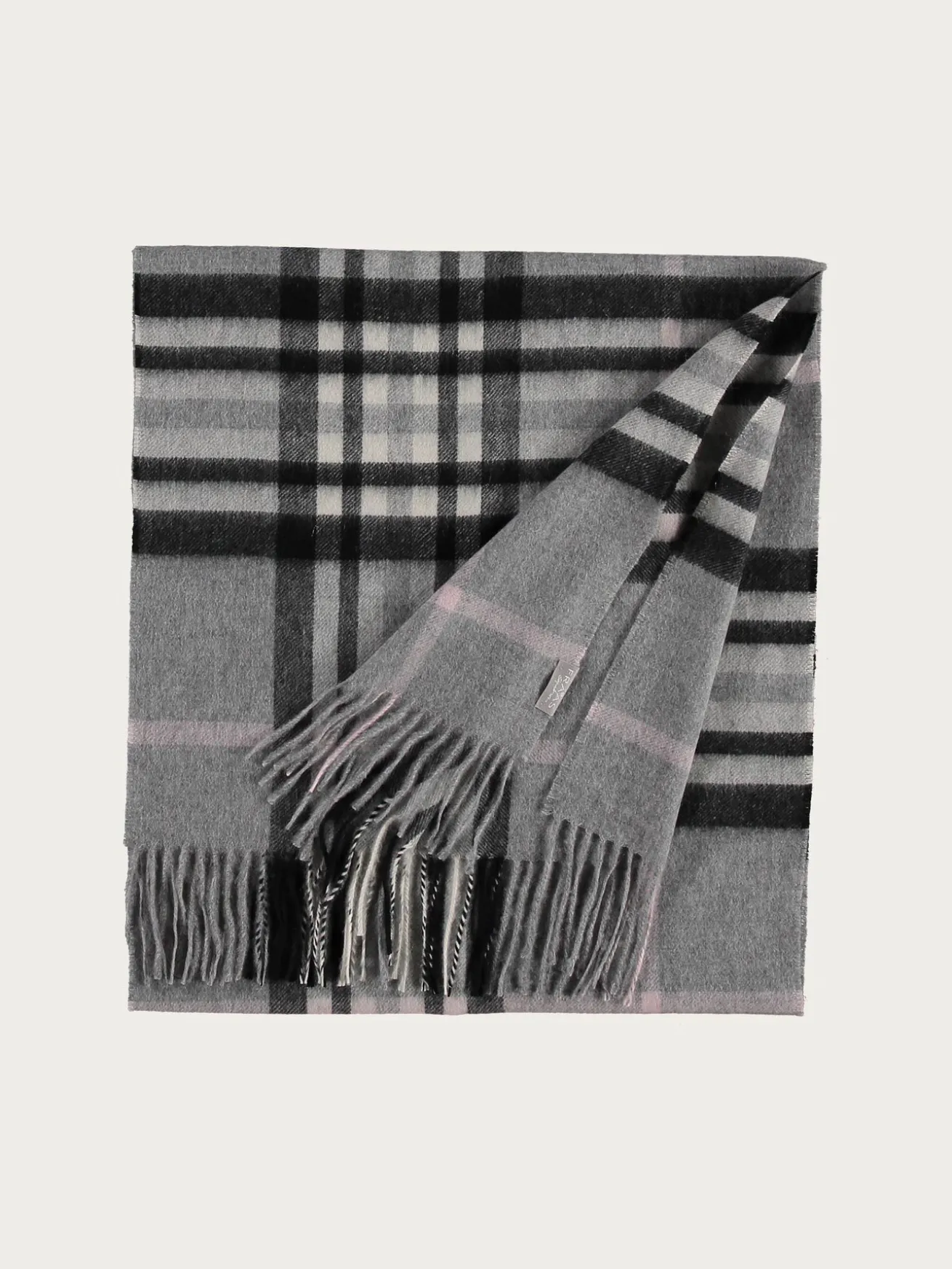 Kaschmir Schal mit FRAAS Plaid Karo