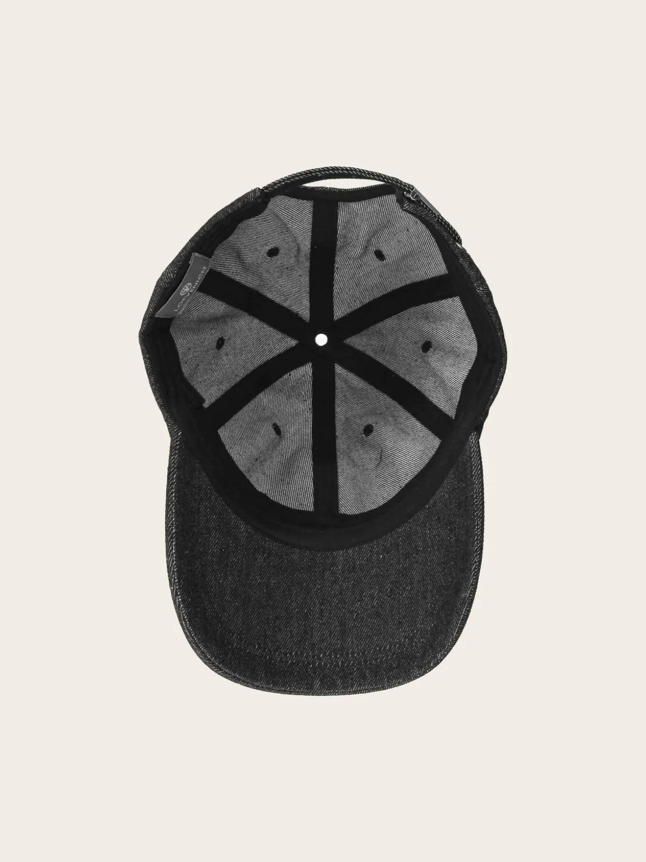 Loevenich Denim Basecap mit verstellbarem Metall-Verschluss