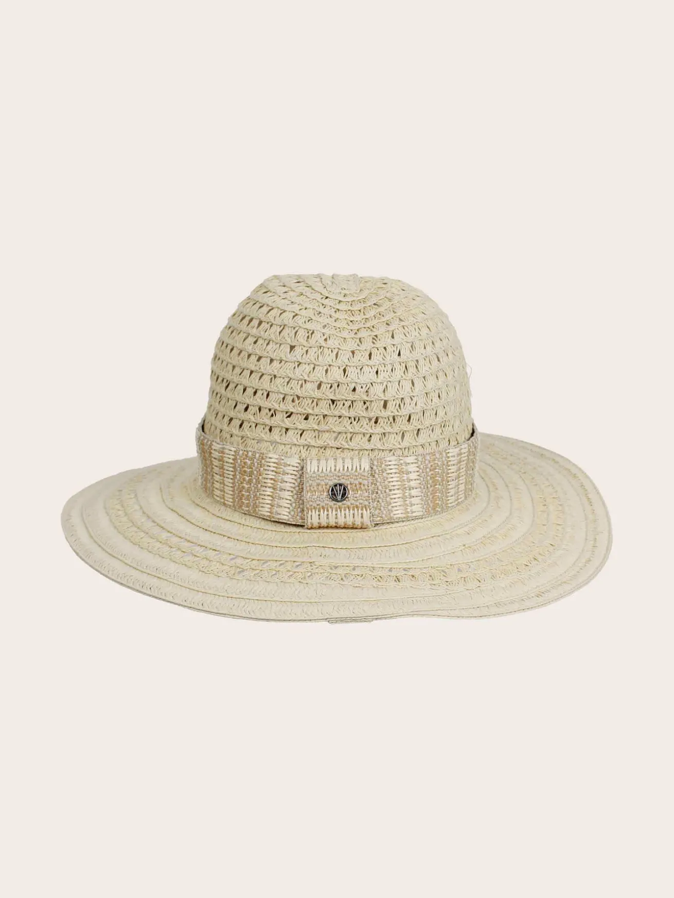 Loevenich Fedora mit Hutband aus Stroh