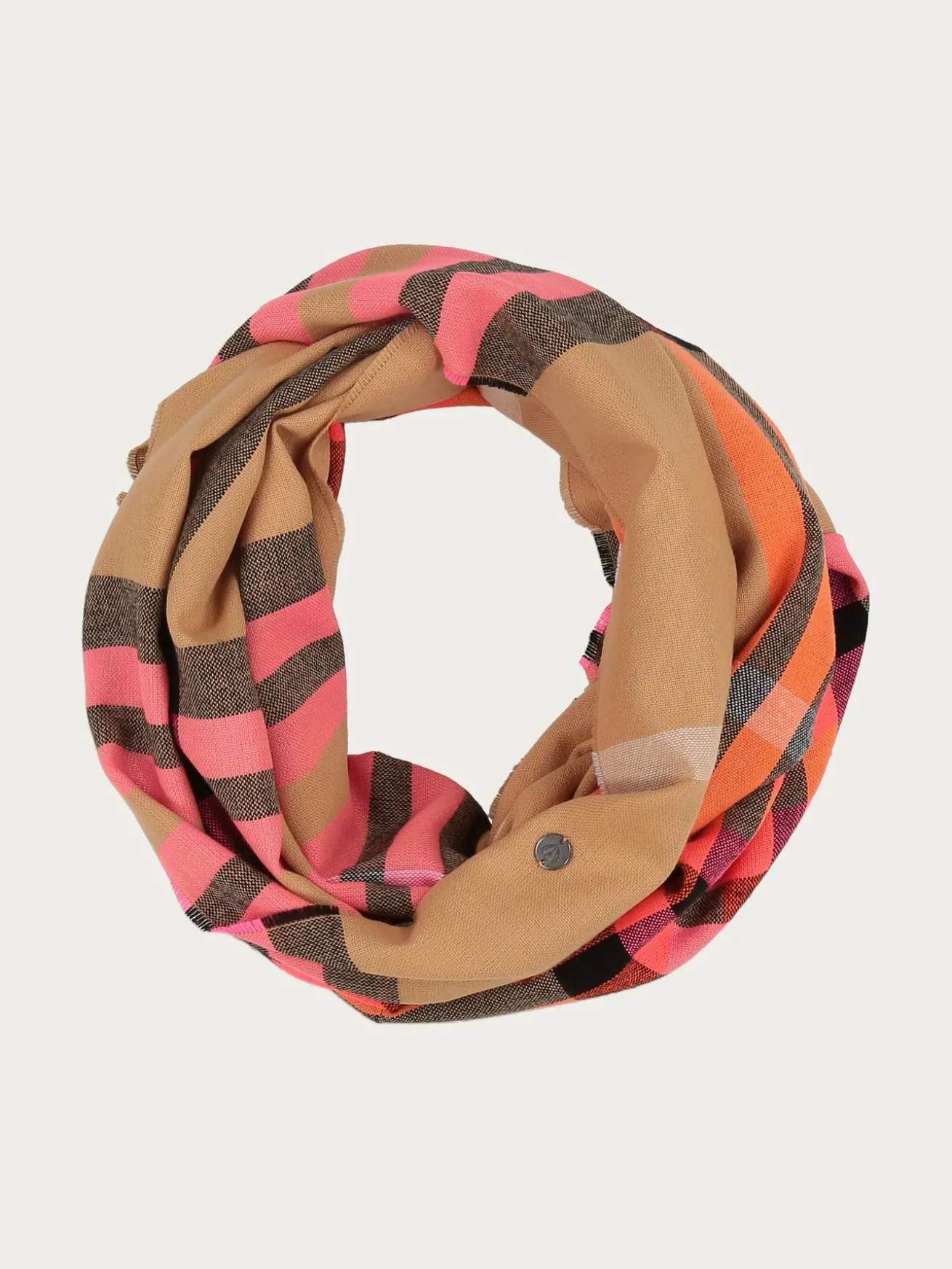 Loop mit FRAAS Plaid Karo - Made in Germany