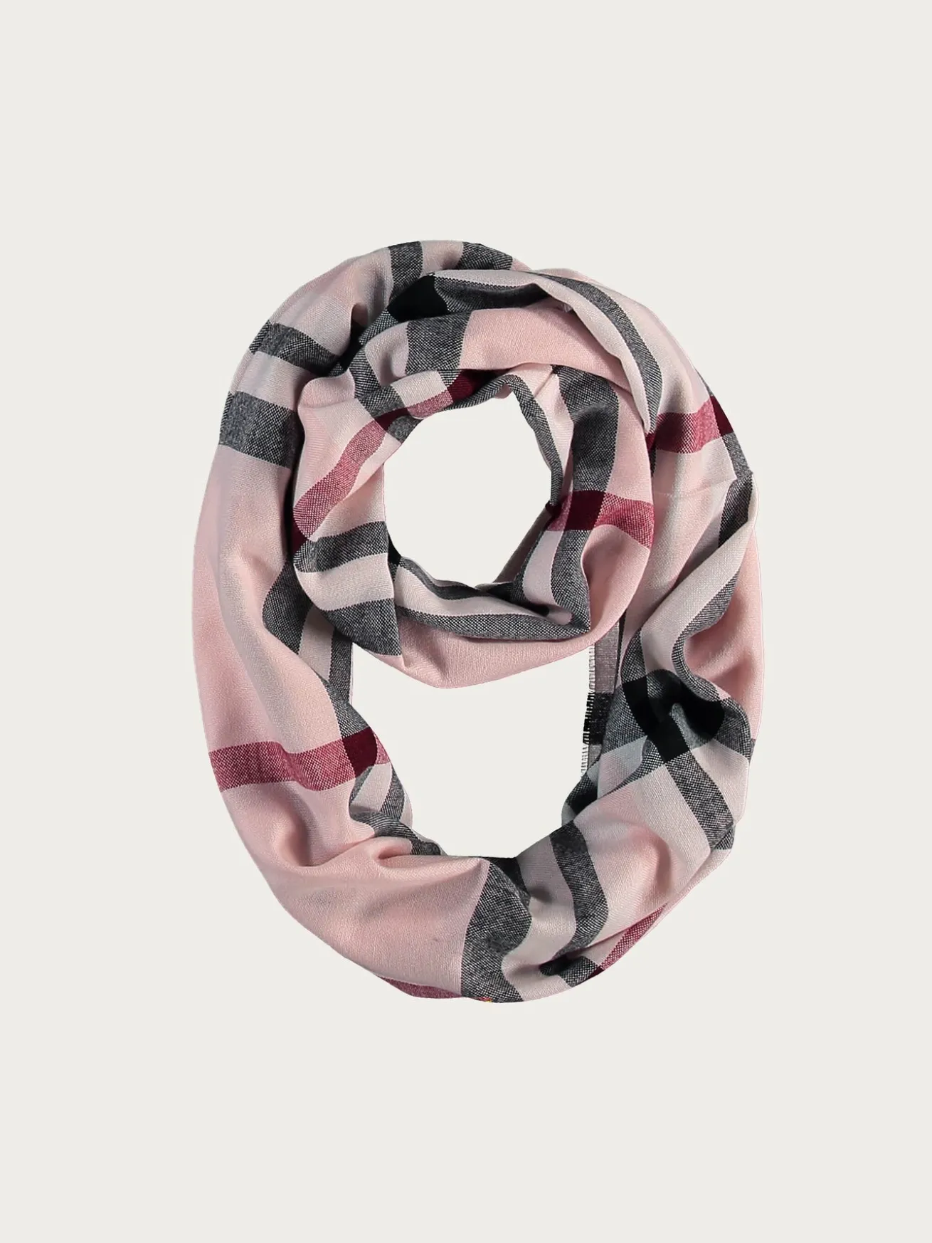 Loop mit FRAAS Plaid Karo - Made in Germany