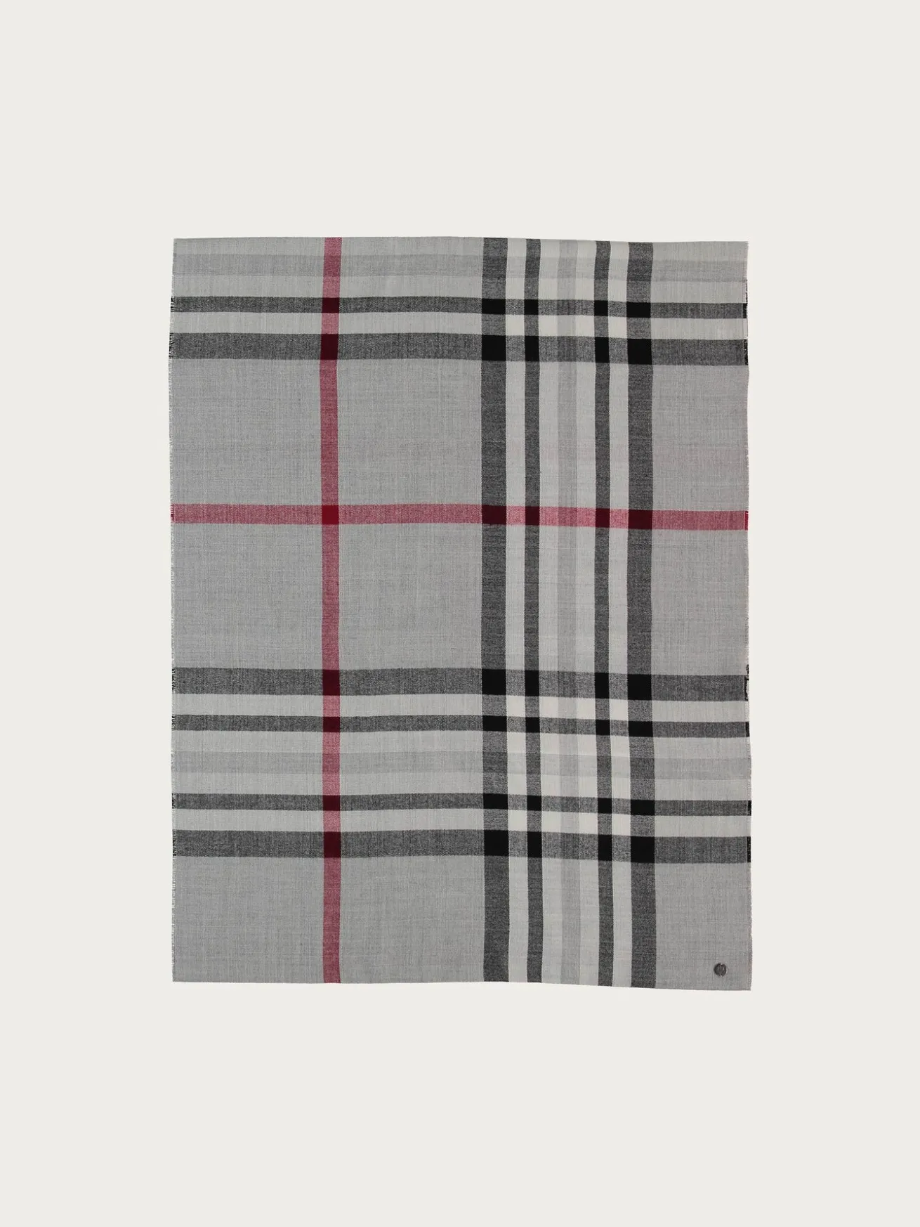 Loop mit FRAAS Plaid Karo - Made in Germany