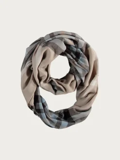 Loop mit FRAAS Plaid Karo - Made in Germany