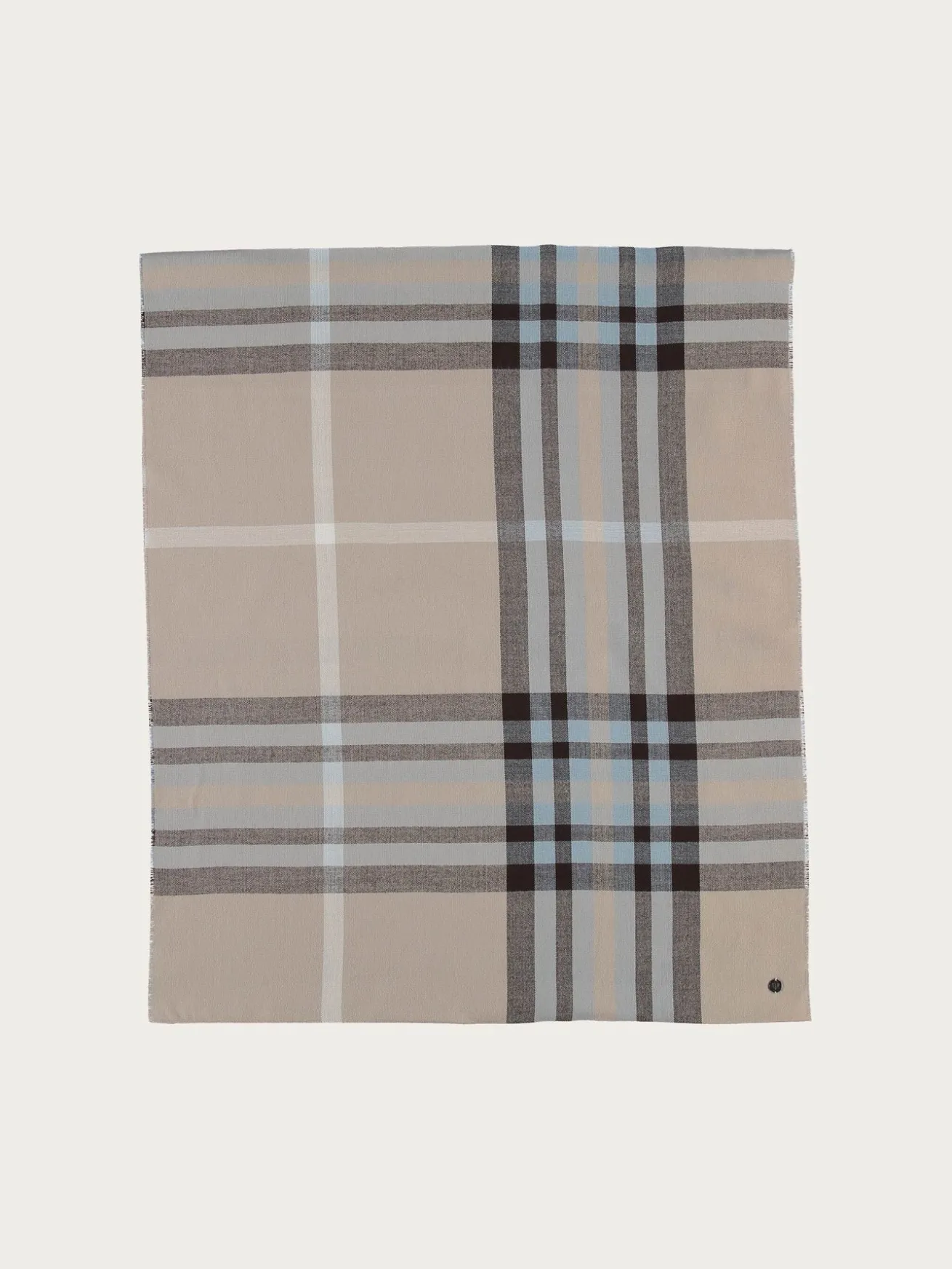 Loop mit FRAAS Plaid Karo - Made in Germany