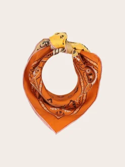 Nickituch mit Paisley-Design aus reiner Seide