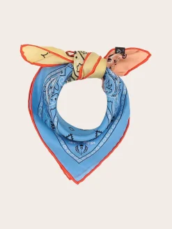 Nickituch mit Paisley-Design aus reiner Seide