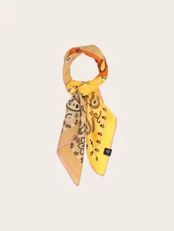 Nickituch mit Paisley-Design aus reiner Seide