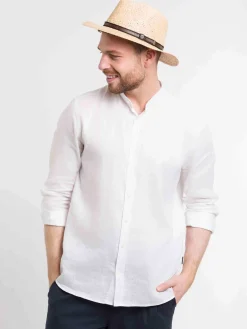 Sommerlicher bugatti Strohhut aus Raffia mit Lederband