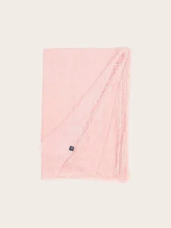 Stola mit Blumen-Stickerei