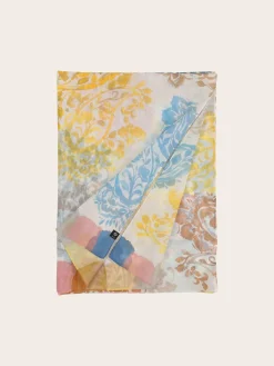 Stola mit Paisley-Design in Seidenmischung