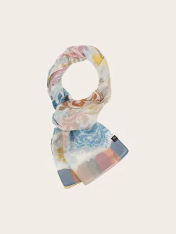 Stola mit Paisley-Design in Seidenmischung
