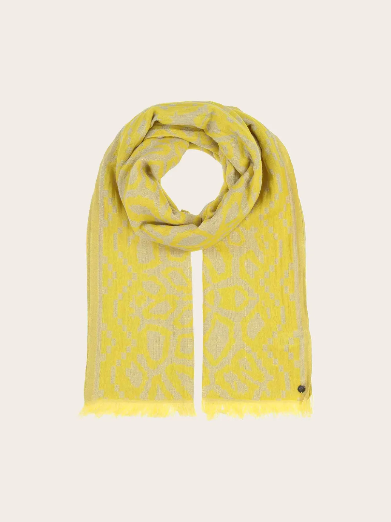 Sustainability Collection - Baumwollstola mit Boho-Design