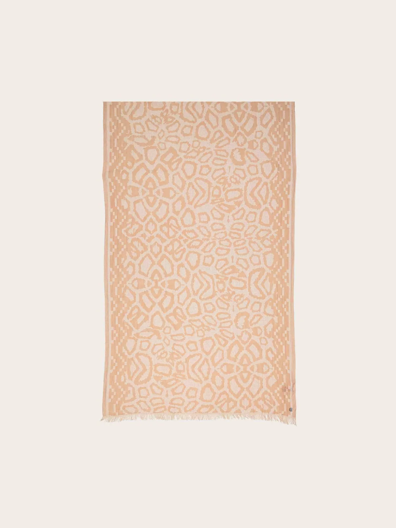 Sustainability Collection - Baumwollstola mit Boho-Design