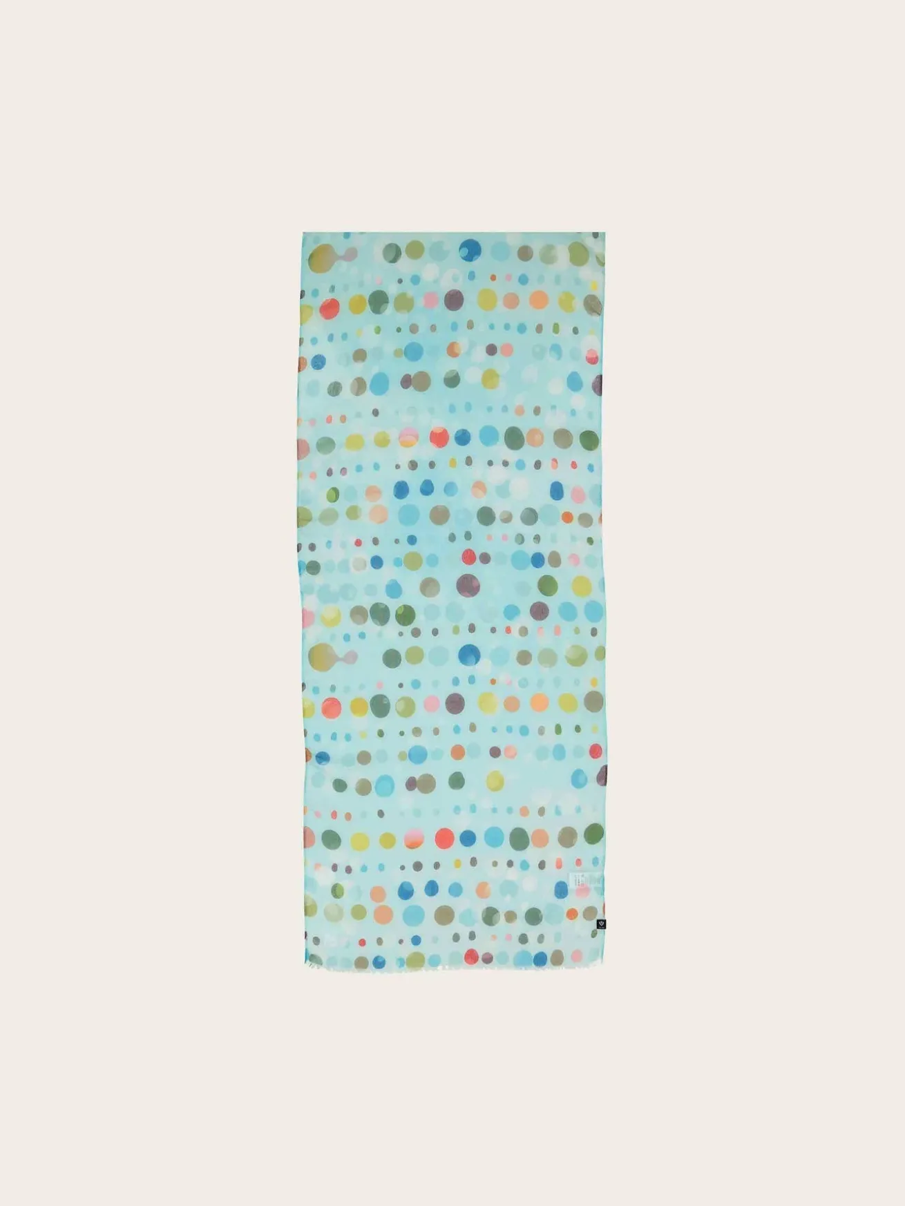 Sustainability Collection - Schal im bunten Punkte-Design