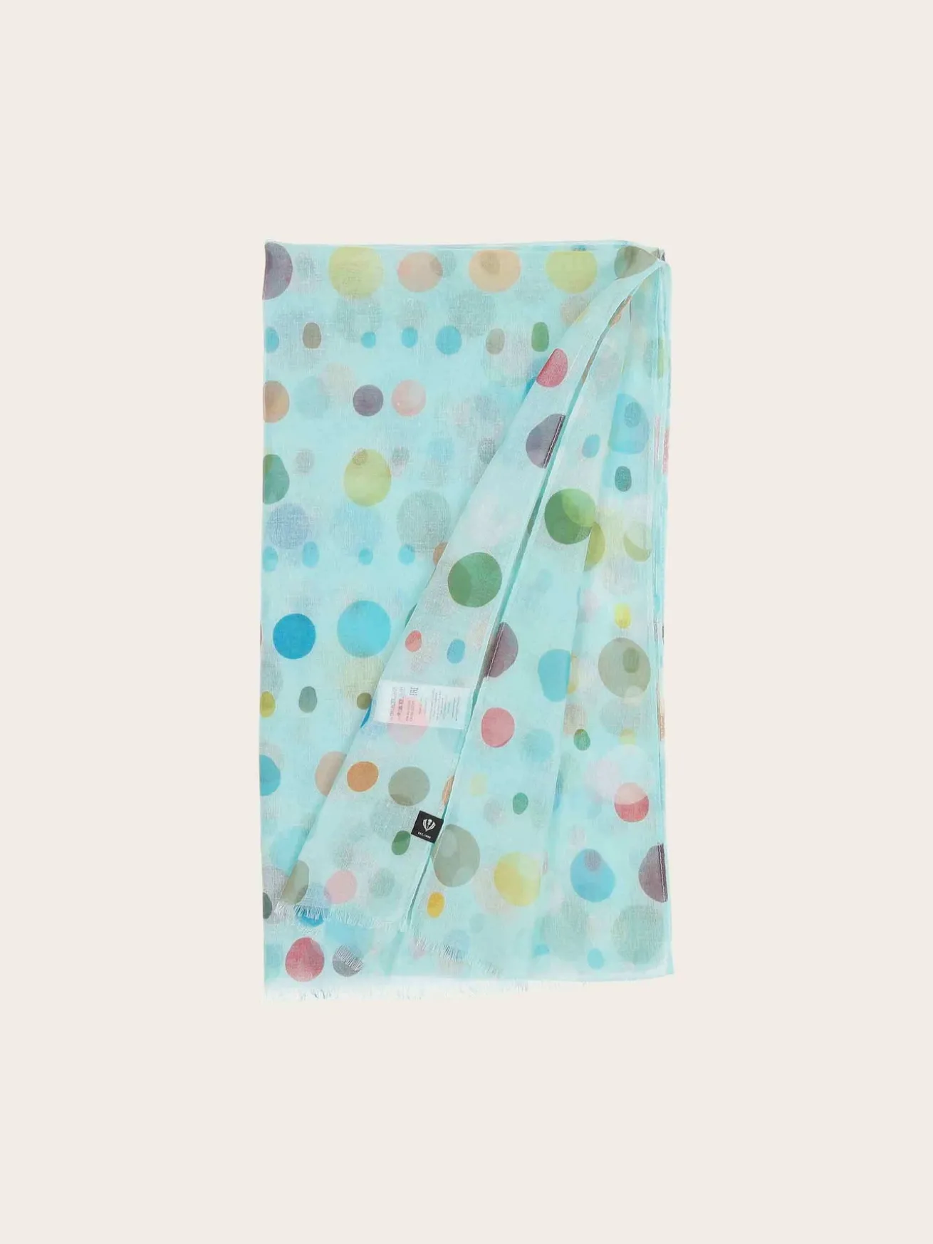 Sustainability Collection - Schal im bunten Punkte-Design
