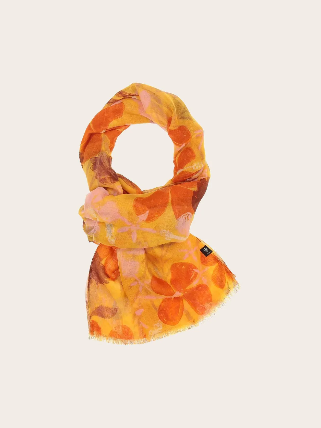 Sustainability Collection - Schal tropischem Blumen-Design