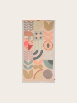Sustainability Collection - Schal mit Muster-Mix
