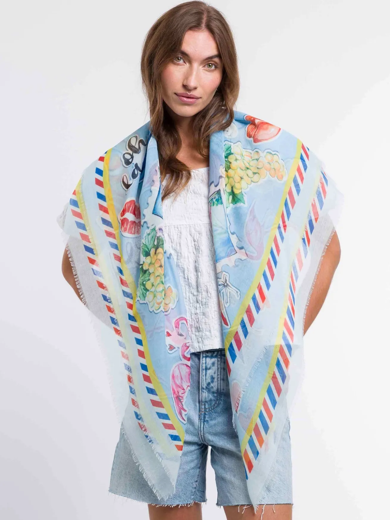 Sustainability Collection - Tuch im Frankreich-Design