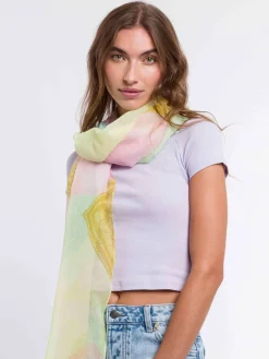 Sustainability Collection - Stola mit Paisley-Design und geometrischem Muster