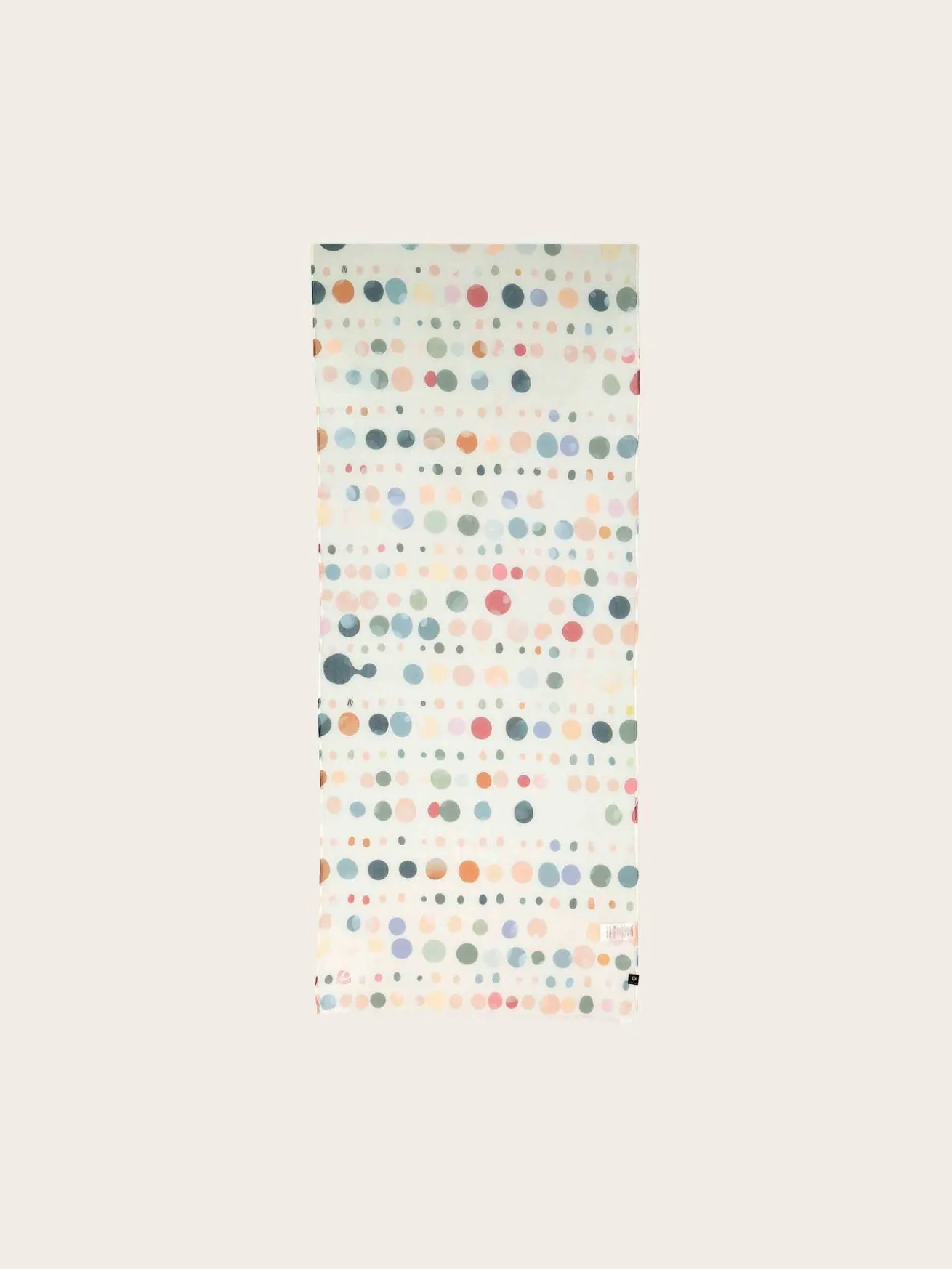 Sustainability Collection - Schal im bunten Punkte-Design