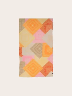 Sustainability Collection - Stola mit Paisley-Design und geometrischem Muster