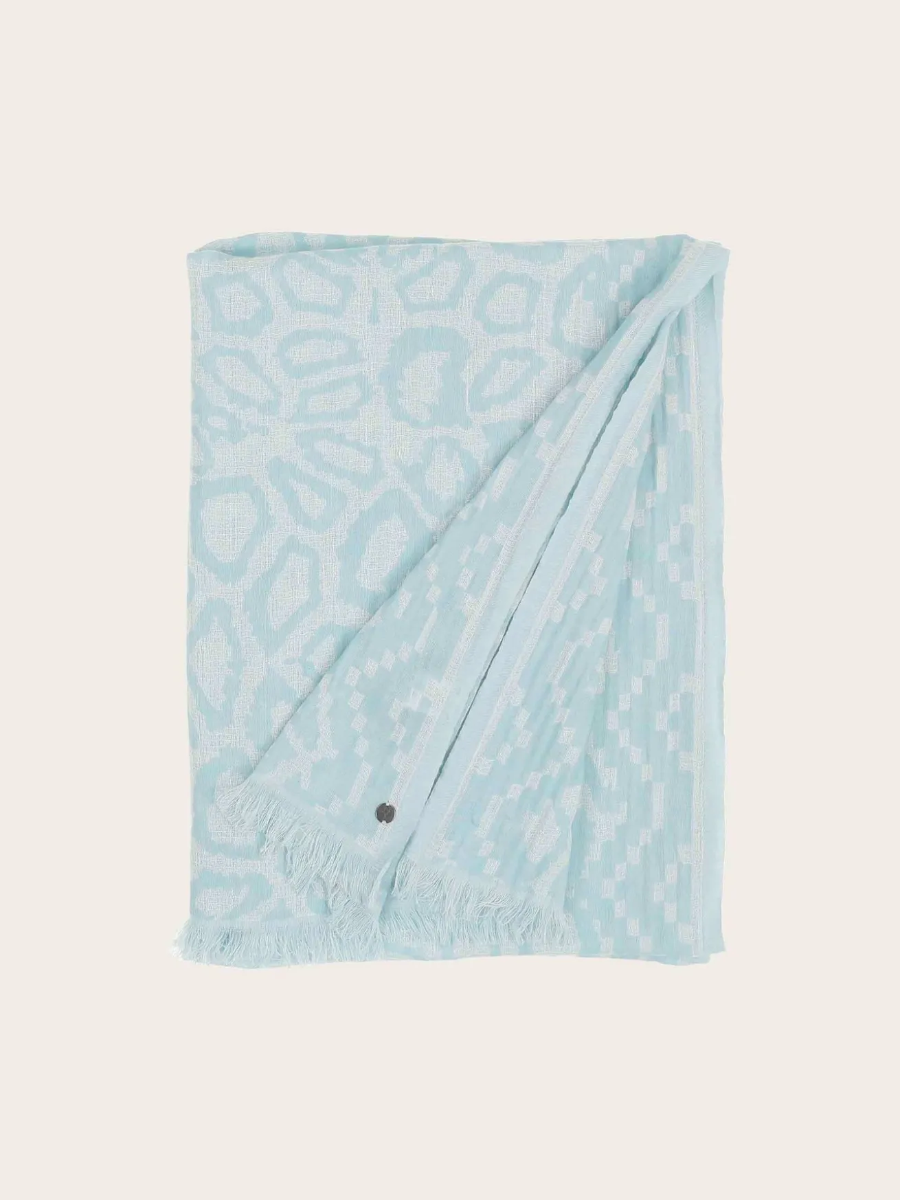Sustainability Collection - Baumwollstola mit Boho-Design
