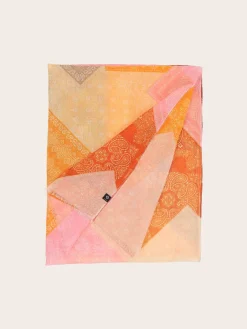 Sustainability Collection - Stola mit Paisley-Design und geometrischem Muster