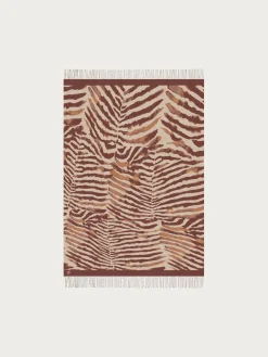 Sustainability Edition - Cashmink-Decke mit Zebra-Design - Made in Germany