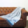 Sustainability Edition - Cashmink-Decke mit Blumen-Design - Made in Germany