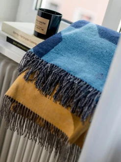Sustainability Edition - Cashmink-Decke mit Hahnentritt-Design - Made in Germany