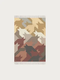 Sustainability Edition - Cashmink-Decke mit Hahnentritt-Design - Made in Germany