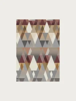 Sustainability Edition - Cashmink-Decke mit Dreieck-Design - Made in Germany