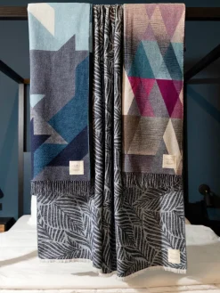 Sustainability Edition - Decke mit Blätter-Design - Made in Germany