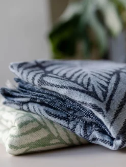 Sustainability Edition - Decke mit Blätter-Design - Made in Germany