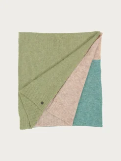 Sustainability Edition - Gestrickter Schal mit Blockstreifen